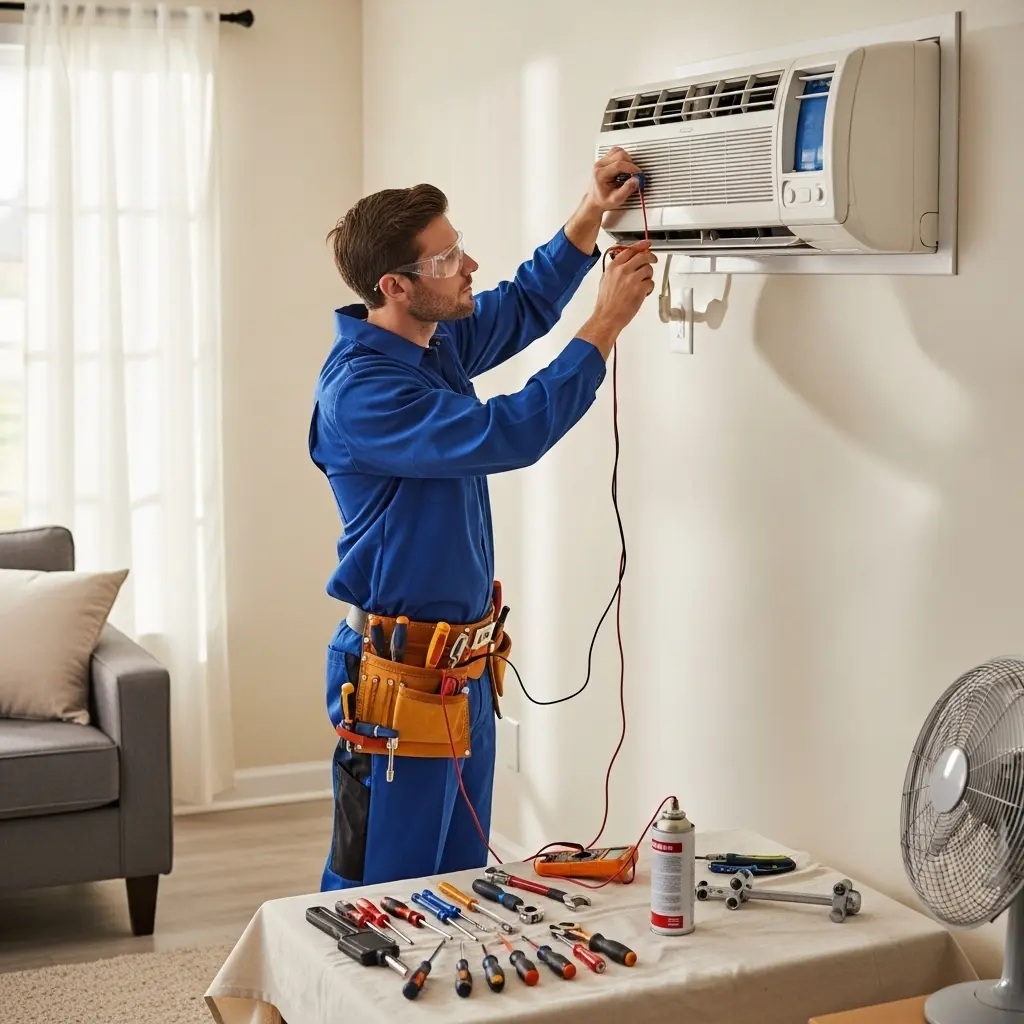 Soma Termikel Termikel klima gaz dolumu ve bakım – Enerji verimliliği artırıldı. - Teknik servis örneği